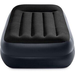 Intex Dura-Beam Series Pillow Rest Raised Airbed with Internal Pump (2021 Model)